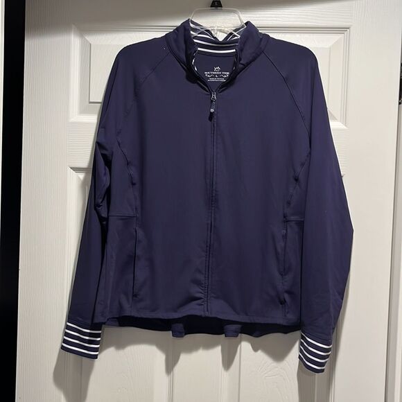 Southern Tide Viviette full zipped navy jacket size large. - Picture 2 of 7